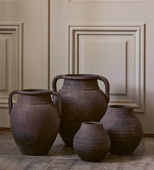 Helle - vase terrakotta